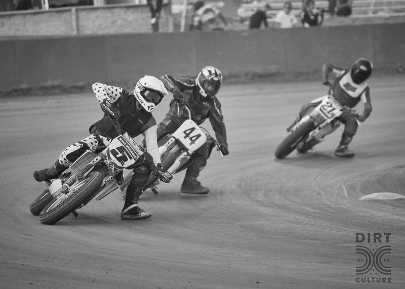 Flat Track - Three Garage Poster Collection